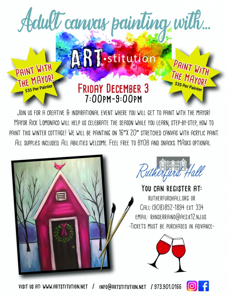 Paint and Sip with the Mayor